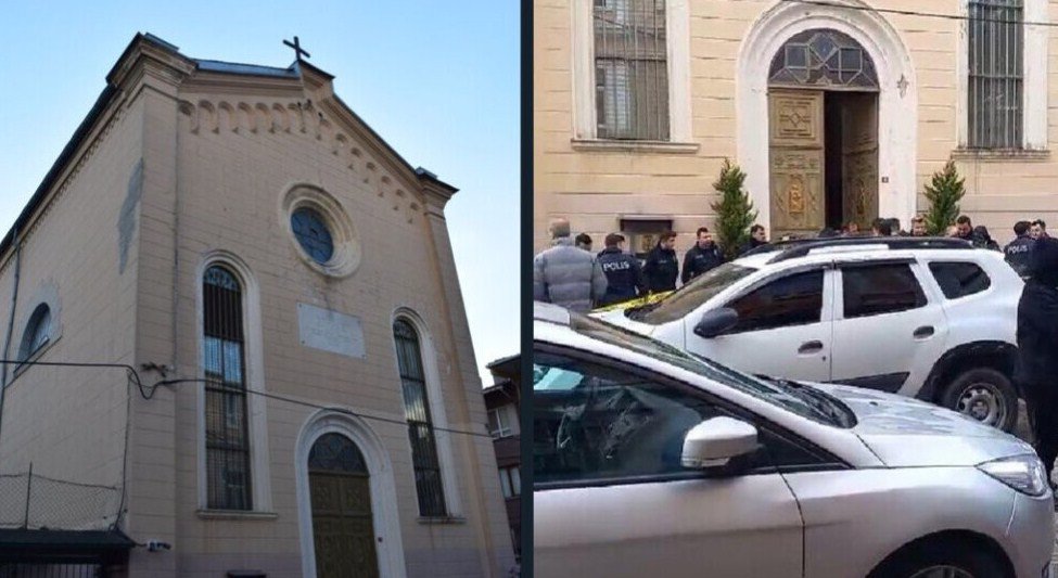One killed in Istanbul church attack by masked gunmen