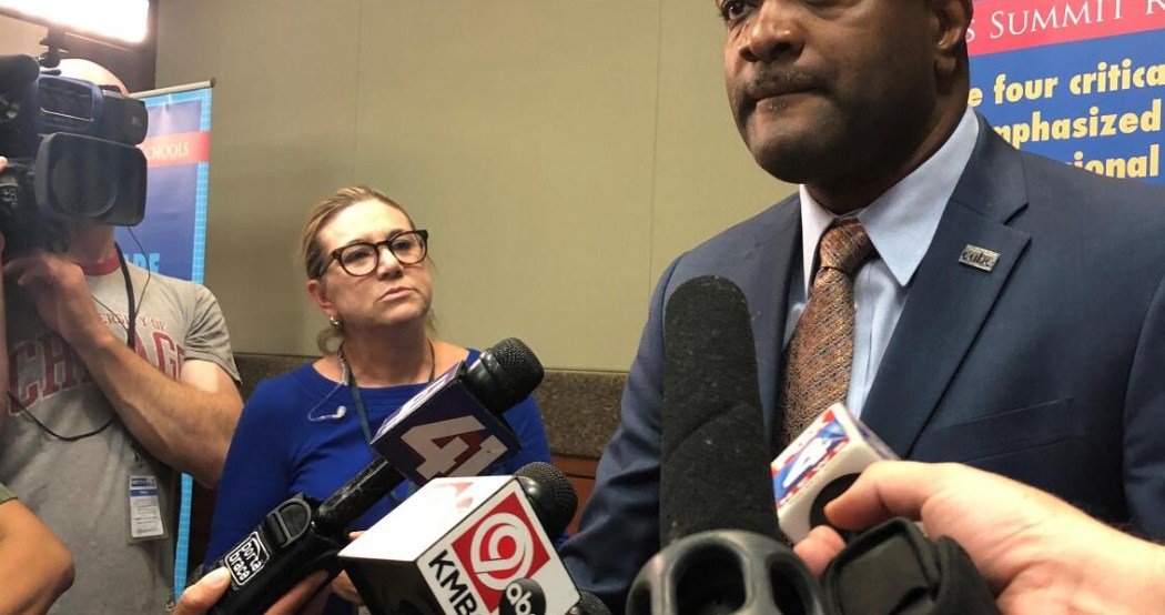 Black superintendent resigns after controversial radio remarks