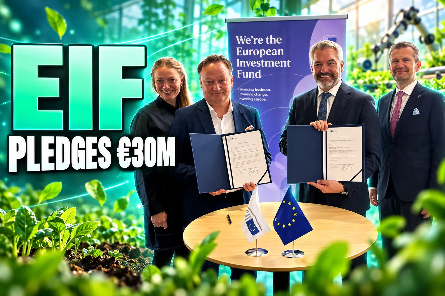 EIF €30 million Nordic Foodtech VC Fund II agrifood