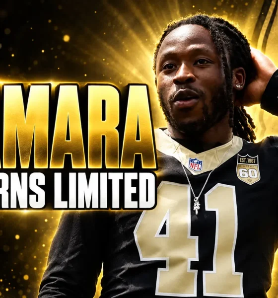 Saints injury report Jordan out Kamara limited