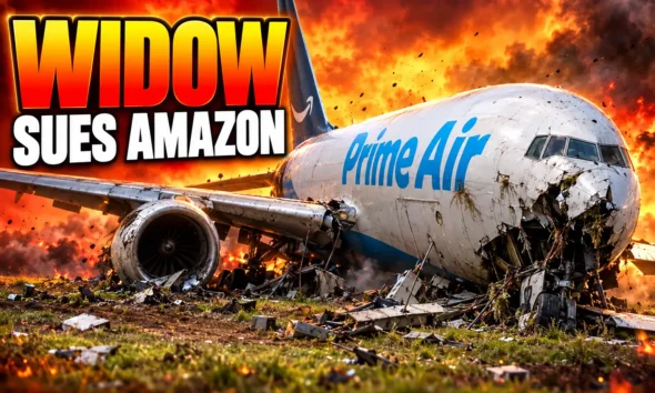 widow sues Amazon Prime Air 767 Miami crash
