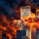 Deborah Flora keeps 9/11 plane crash footage