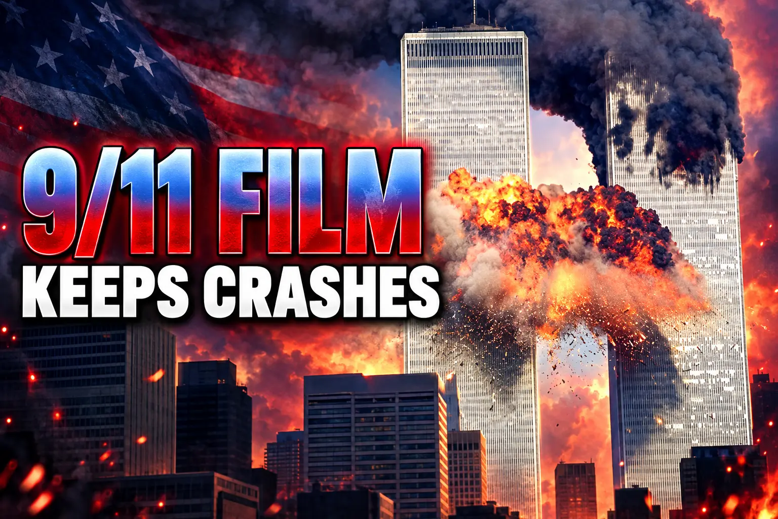 9/11 Remembered 25 Years Later crash footage fight