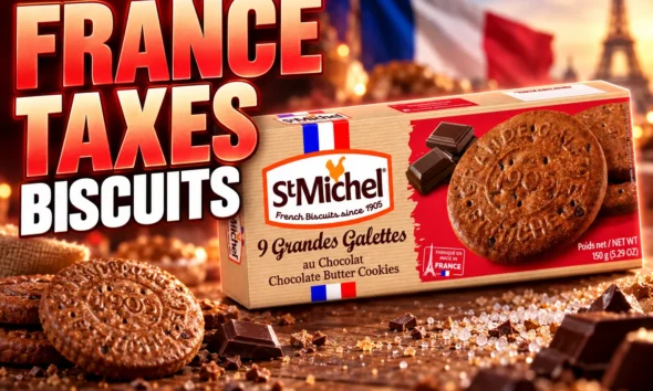 France sugar tax on packaged biscuits and cereal
